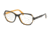 Prada PR03VV Progressive Prescription Eyeglasses, 52mm, Top Blue/Yellow/Grey Havana, PR03VV-30Z1O1-52-PRO