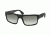 Prada PR04RS Sunglasses 1AB0A7-58 - Black Frame, Grey Gradient Lenses