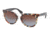 Prada PR08PS Sunglasses NAG0A4-5121 - Havana Spotted Blue Frame, Brown Gradient Lenses