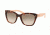 Prada PR09SSF Single Vision Prescription Sunglasses PR09SSF-UE04K0-56 - Lens Diameter 56 mm, Frame Color Spotted Brown Pink