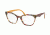 Prada PR09UV Bifocal Prescription Eyeglasses TH61O1-52 - Havana/ears Bord Yellow Frame