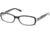 Prada PR10NV Single Vision Prescription Eyewear ABY1O1-5116 - Top Black Serigraphy 