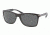 Prada PR10OS Sunglasses 2AF1A1-6016 - Top Black / Crystal Frame, Gray Lenses