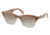 Prada PR11PS Single Vision Prescription Sunglasses PR11PS-MAQ1X1-5419 - Lens Diameter 54 mm, Frame Color Light Horn
