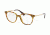 Prada PR13UV Eyeglass Frames KJN1O1-48 - Striped Brown Orange Frame