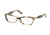 Prada PR15PVA Eyeglass Frames UAO1O1-55 - Spotted Opal Brown Frame