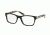 Prada PR16SV Single Vision Prescription Eyeglasses ROK1O1-52 - Top Black/white Havana Frame