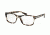 Prada PR16SV Single Vision Prescription Eyeglasses UAO1O1-52 - Spotted Opal Brown Frame