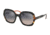 Prada PR16USF Progressive Prescription Sunglasses, 54mm, Top Black Pink/Medium Havana, PR16USF-5ZWGR0-54-PRO