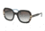 Prada PR16USF Progressive Prescription Sunglasses, 54mm, Black Azure/Spotted Brown, PR16USF-KHR0A7-54-PRO