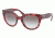 Prada PR17OS Bifocal Prescription Sunglasses PR17OS-KAQ0A7-5422 - Lens Diameter 54 mm, Frame Color Red Havana