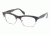 Prada PR22OV Progressive Prescription Eyeglasses EAR1O1-5219 - Striped Blue Horn Frame, Demo Lens Lenses