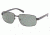 Prada PR52NS Sunglasses 1BO3O1-6116 - Demi Matte Black Frame, Crystal Green Lenses, 61mm Lens Diameter