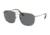Prada PR52TS Sunglasses 5AV5Z1-60 - Gunmetal Frame, Polar Grey Lenses