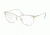 Prada PR59UV Single Vision Prescription Eyeglasses TWD1O1-53 - Brushed Silver/silver Frame