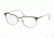 Prada PR59UV Single Vision Prescription Eyeglasses, 53mm, Brushed Brown/gunmetal, PR59UV-TY31O1-53-SV