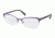 Prada PR60PV Prescription Eyeglasses MA21O1-5217 - Top Violet/Silver Frame, Demo Lens Lenses