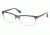 Prada PS02CV Eyeglass Frames JAU1O1-5517 - Striped Gray Demo Lens Frame