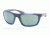 Prada PS04PS Single Vision Prescription Sunglasses PS04PS-OAI3C0-62 - Lens Diameter 62 mm, Frame Color Blue Demi Shiny