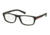 Prada PS06GV Eyeglass Frames DG01O1-54 - Black Rubber Frame