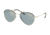 Prada PS50SS Single Vision Prescription Sunglasses PS50SS-AAV298-60 - Lens Diameter 60 mm, Frame Color Pale Gold/Black