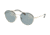 Prada PS51SS Progressive Prescription Sunglasses, 54mm, Pale Gold/Black, PS51SS-AAV298-54-PRO