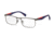 Prada PS54FV Bifocal Prescription Eyeglasses UR41O1-53 - Brown Rubber Frame