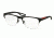 Prada PS55FV Progressive Prescription Eyeglasses DG01O1-56 - Black Rubber Frame