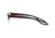 Prada PS55FV Progressive Prescription Eyeglasses, 56mm, Black, PS55FV-1AB1O1-56-PRO