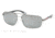 Prada PS55NS Single Vision Prescription Sunglasses PS55NS-7CQ7W1-63 - Lens Diameter 63 mm, Frame Color Gunmetal Demi Shiny