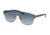 Prada PS57TS Sunglasses 292292-43 - Gunmetal Frame, Light Grey Gradient Blue Lenses