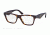 Prada TRIANGLE PR20QV Eyeglass Frames 2AU1O1-50 - Havana Frame