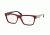 Prada VOICE PR16RV Eyeglass Frames TKS1O1-53 - Red Frame
