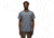 prAna Lost Sol Short Sleeve Shirts - Mens, Nautical Heather, Extra Large, 1972351-400-SL-XL