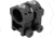 Precision Reflex 1in Aluminum Rings, Extra High, Black, 01-001-04