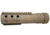 Precision Reflex Gen 3 Free Float Forearm, Round Style, Intermediate Length, Carbon Fiber, Flat Dark Earth, 05-073-02DE