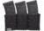 Predator Armor 5.56 Quick Draw Triple Mag Pouch, Black, 10x5, AC-56TMP-BK