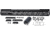 Presma 223/5.56 Super Light M-LOK Free Float Handguard w/Partial Top Rail, 15 in, Black, UMMARA15
