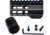 Presma AR-15 M-LOK Free Float Handguard, 4.2 in, Black, MMARE42
