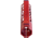 Presma AR-15 M-LOK Free Float Handguard, 7 in, Red, MMARE7R