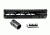 Presma Kangaroo Series AR Style Free Float Handguard Quad Rail Mount, Black, 10 in PRKA021