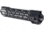 Presma M-LOK Free Float Handguard w/Partial Top Rail, 13 in, Black, UMM38D13-H