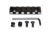 Presma Picatinny Rail Section for M-LOK Style Mounts, 5 Slot, Black, RL-ML5