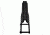 Sniper Tactical Saddle Scope Sight Weaver/Picatinny Rail Mount For Remington 870 Compatible, Black, MRM87