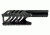 Sniper Tactical Saddle Scope Sight Weaver/Picatinny Rail Mount For Remington 870 Compatible, Black, MRM87