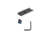 Primary Arms 1x Riser Mount, Medium, 1.535in, Black PA1X-HM-SPCR-1.535