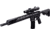 Primary Arms SLx 1-6x24mm Rifle Scope, 30mm Tube, Second Focal Plane, ACSS Nova Fiber Wire Reticle, Black, 610183