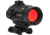 Primary Arms SLx MD-25 Rotary Knob 25mm Microdot Reflex Sight, 2 MOA Red Dot, Black, 810032