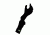 Primos Hunting Stretch-Fit Gloves w/Extended Cuff, Black PS6790