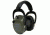 Pro Ears Pro Tac SC Gold Low Profile Low Weight NRR 25 Hearing Protectors, Green w/Batteries 